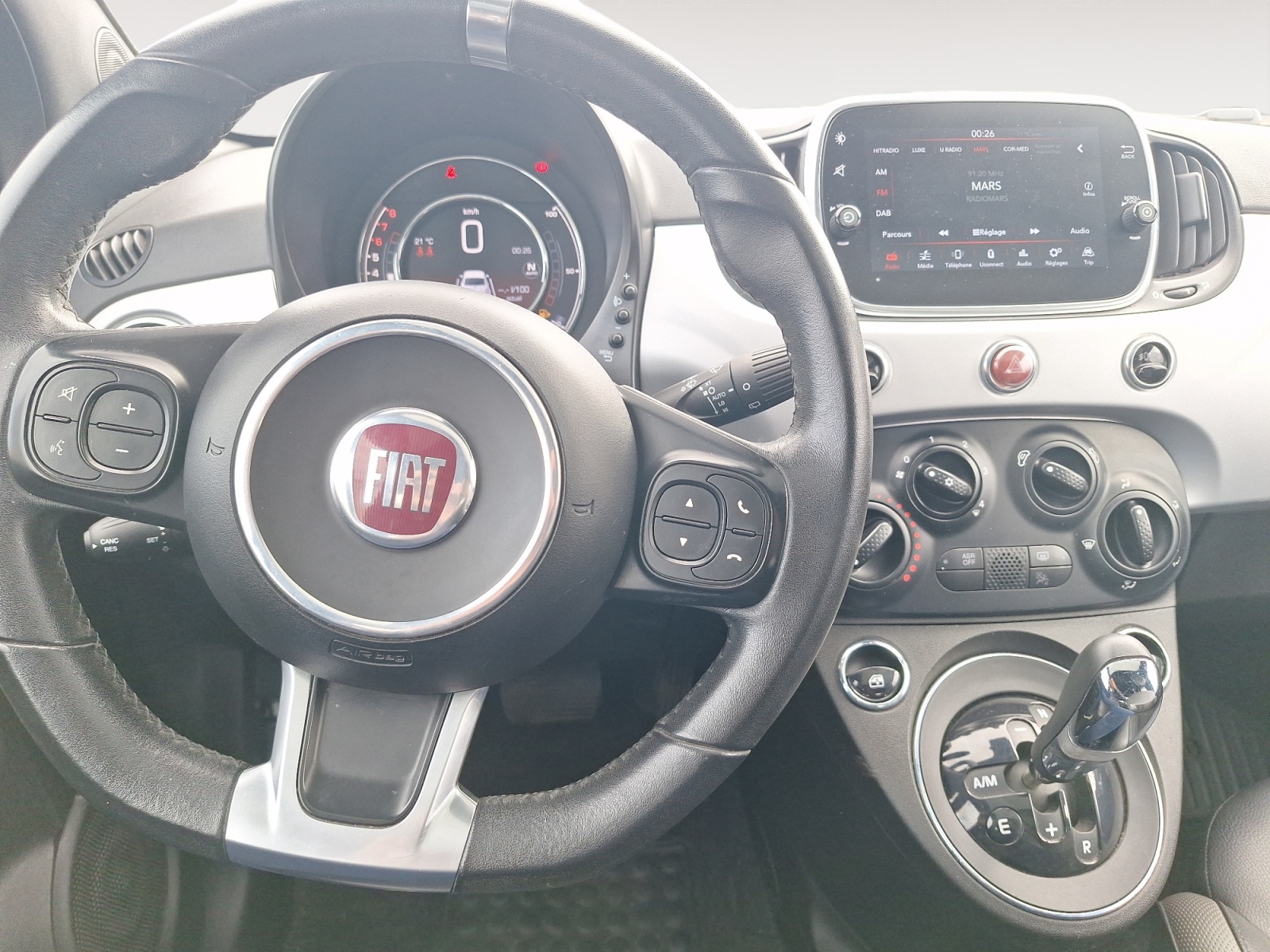 FIAT 500-FIAT 500 500 I - PH2 - 1.2 MPI POP BVA 69CH-image-7